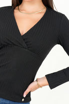 Polo Manga Larga con Corte Corset