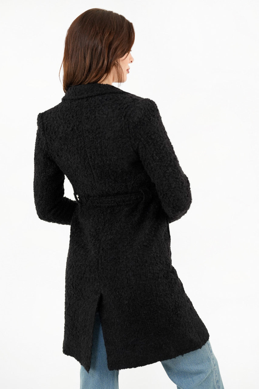 Abrigo oversize manga larga