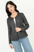 Chaqueta Chanel Bouclé con Cuello Neru Anatómico