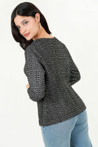 Chaqueta Chanel Bouclé con Cuello Neru Anatómico