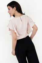 Blusa Seda Pocka Escote V