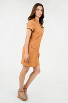 Vestido Corto Camisero Cannes