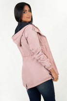 Casaca Reversible Impermeable con Capucha