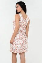 Vestido Corto Pamela Escote V Corte Princesa
