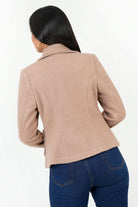 Chaqueta Corta Paño Carnero con Cuello Sport