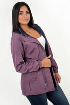 Casaca Reversible Impermeable con Capucha