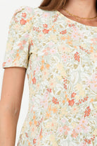 Blusa Vienna Lino Manga Princesa Escote Ojal