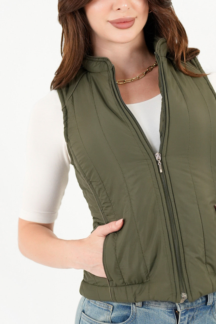 Chaleco acolchonado impermeable