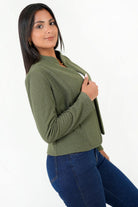 Chaqueta Corta Chompero con Cuello Neru