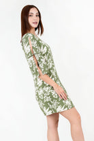 Vestido Seda Bali Escote V