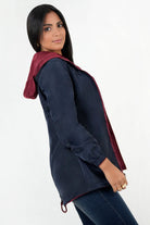 Casaca Reversible Impermeable con Capucha