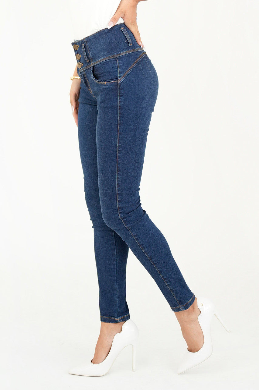Pantalón pitillo bolsillo ciego