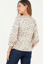 Blusa manga 3/4 clásico