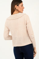 Chompa corta cuello sport
