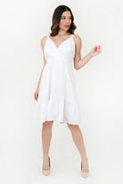 Vestido Corto Copa Cruzada