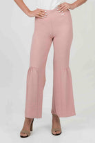Pantalón Palazo Bengalina Crepé Vienna con Recogido