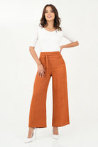 Pantalón de Vestir Pretina elasticado espalda