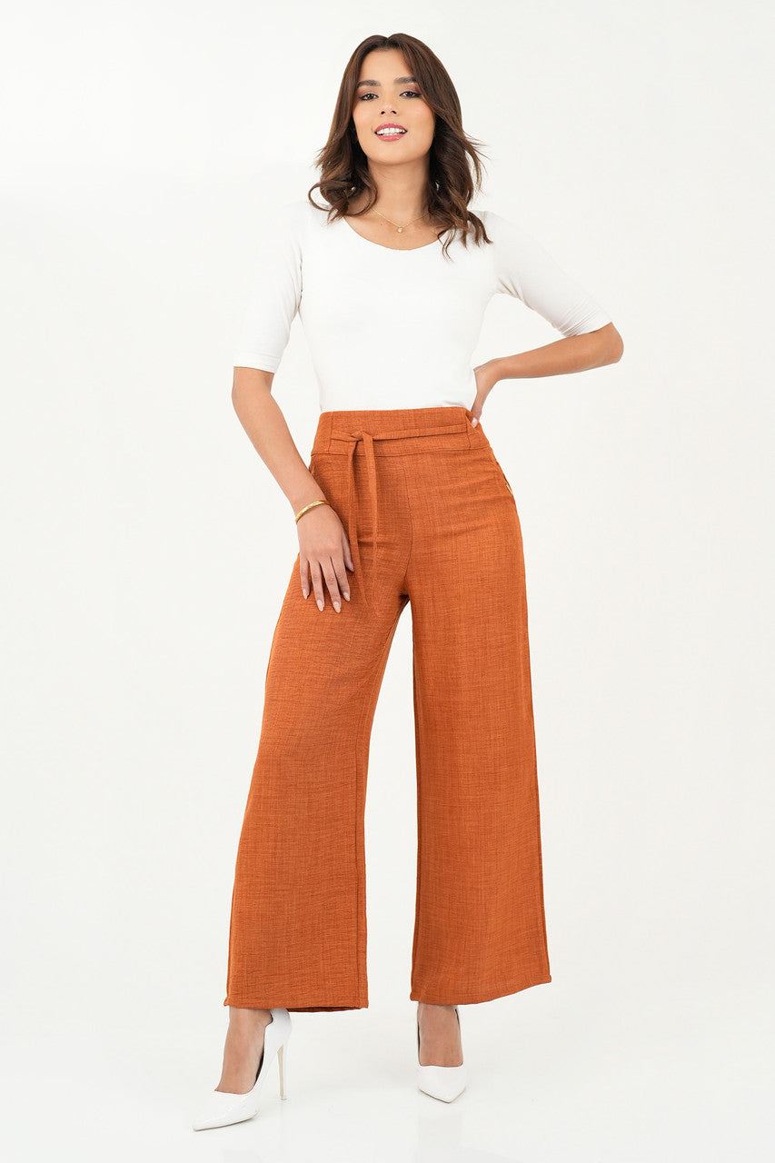 Pantalón de Vestir Pretina elasticado espalda