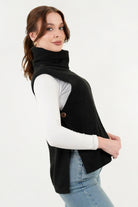 Chaleco cuello alto