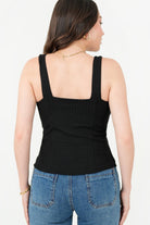 Top tiras anchas Cortes tipo corset