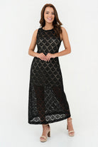 Maxi Vestido Calado Chompero