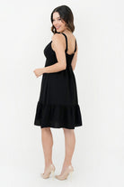 Vestido Corto Copa Cruzada