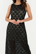 Maxi Vestido Calado Chompero
