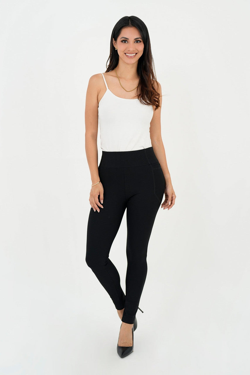 Leggings Bolsillo Lateral Pretina Ancha