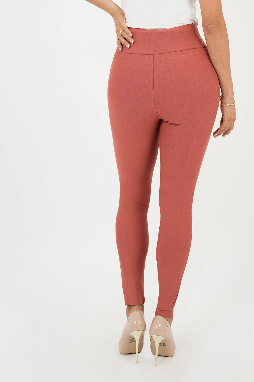 Leggings Bolsillo Lateral Pretina Ancha