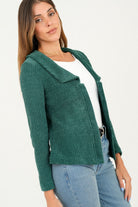 Chompa corta cuello sport