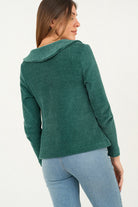 Chompa corta cuello sport