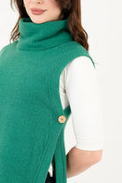 Chaleco cuello alto