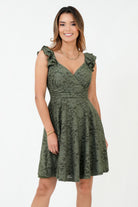 Vestido Corto Manga Alita