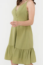 Vestido Corto Copa Cruzada