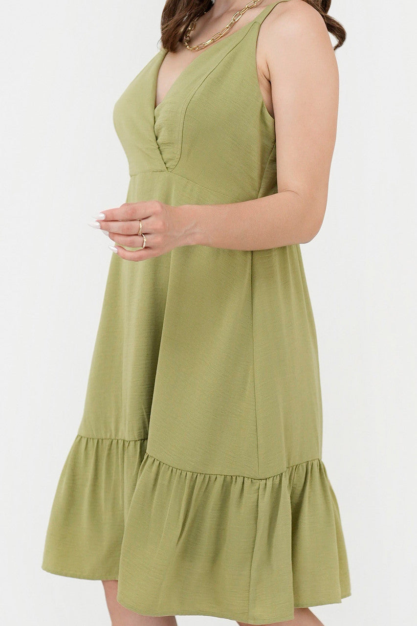 Vestido Corto Copa Cruzada