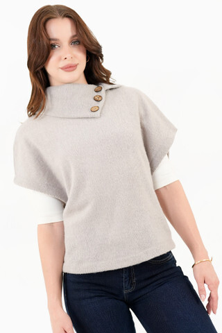 Poncho Cuello Alto Ancho Poncho Cuello Alto Ancho